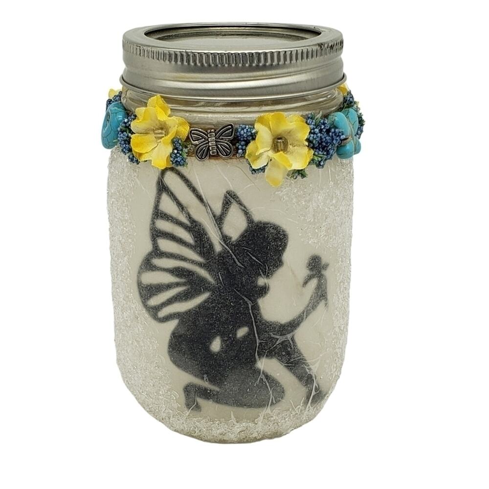 Lighted Fairy Mason Jar
